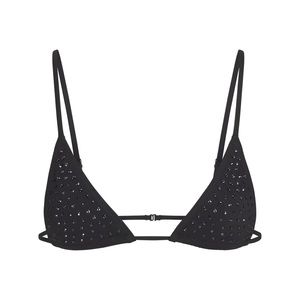 Skims sparkle jersey triangle micro bralette